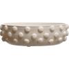 imageCreative CoOp Decorative TerraCotta Design and Storage with Raised Dots White Bowl
