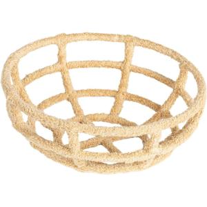 imageCreative CoOp Round CottonWrapped Decorative Bowl Wheat