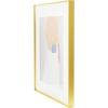 imageCreative CoOp Abstract Figure and Purse Print with Brushed Gold Metal Frame