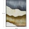 imageCreative CoOp Abstract Watercolor Print in Metal Frame