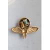 imageCreative CoOp Decorative Cast Iron Gold Bee Shaped Dish
