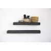 imageCreative CoOp Handwoven Water Hyacinth Floating Wall ShelfBlack