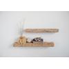 imageCreative CoOp Handwoven Water Hyacinth Floating Wall ShelfNatural