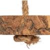imageCreative CoOp Round Paulownia Wood Slice Hanging Pedestal Large NaturalLarge