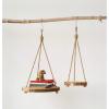 imageCreative CoOp Round Paulownia Wood Slice Hanging Pedestal Large NaturalLarge