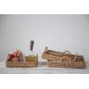 imageCreative CoOp S3 Decorative Water Hyacinth Tray Natural 3