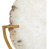 imageDecorative Agate Stone Slice on Metal StandNatural