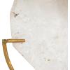 imageDecorative Agate Stone Slice on Metal StandNatural