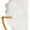 imageDecorative Agate Stone Slice on Metal StandNatural