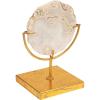 imageDecorative Agate Stone Slice on Metal StandNatural