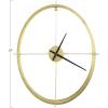 imageCreative CoOp Double Frame Round Gold Clock