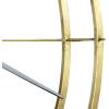 imageCreative CoOp Double Frame Round Gold Clock