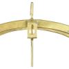 imageCreative CoOp Double Frame Round Gold Clock