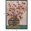 imageCreative CoOp Floral Harmony Glass Wall Art MulticolorFloral 1