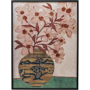 imageCreative CoOp Floral Harmony Glass Wall Art MulticolorFloral 1