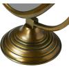 imageCreative CoOp Antique Aluminum Swivel Vanity Mirror Brass