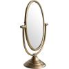 imageCreative CoOp Antique Aluminum Swivel Vanity Mirror Brass