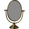 imageCreative CoOp Antique Aluminum Swivel Vanity Mirror Brass