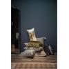 imageCreative CoOp Distressed Resin Framed Wall Mirror Black and Gold