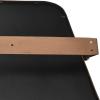 imageCreative CoOp Metal Framed Pivoting Wall Mirror BlackCopper