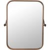 imageCreative CoOp Metal Framed Pivoting Wall Mirror BlackCopper