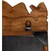 imageCreative CoOp 30 Inches Reclaimed Wood Framed Wall Mirror Natural