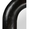 imageCreative CoOp 35 Inches Mango Wood Framed Wall Mirror Matte Black