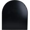 imageCreative CoOp Arched Metal Framed Wall Mirror Black