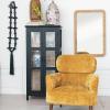 imageCreative CoOp Elegant Woven Rattan Wall Mirror Natural