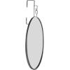 imageCreative CoOp Framed Oval Wall Mirror with Hanging BracketBlack
