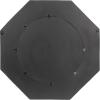 imageCreative CoOp Hexagonal Carved Wood Framed Wall Mirror WalnutBlack