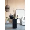 imageCreative CoOp Rounded Edge Rectangle Metal Framed Wall Mirror Black