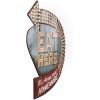 imageCreative CoOp Tin Eat Here Retro Wall Decor
