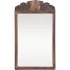 imageCreative CoOp 30 Inches Reclaimed Wood Framed Wall Mirror Natural