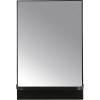imageCreative CoOp Modern Metal Framed Wall Mirror with ShelfBlack