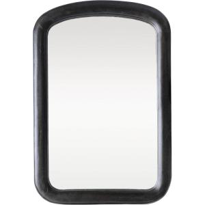 imageCreative CoOp 35 Inches Mango Wood Framed Wall Mirror Matte Black
