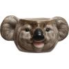 imageCreative CoOp 6 Inches Round Ceramic Tiger Head Hold 5 Inches Pot Multicolored Planter OrangeKoala