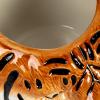 imageCreative CoOp 6 Inches Round Ceramic Tiger Head Hold 5 Inches Pot Multicolored Planter OrangeTiger