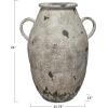 imageCreative CoOp Heavily Distressed Metal Urn with Handles White1534L x 13W x 21H