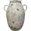 imageCreative CoOp Heavily Distressed Metal Urn with Handles White1534L x 13W x 21H