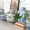 imageCreative CoOp Imperial Dragon HandPainted Porcelain Vase Brown