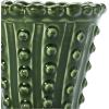 imageCreative CoOp Stoneware Hobnail Planter Green Holds 5quot Pot