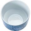 imageCreative CoOp Stoneware Planter with Floral Pattern Blue ampamp White Holds 4quot Pot