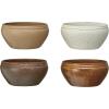 imageCreative CoOp Bohemian Charm Stoneware Vase with Handle Multicolor Set of 46 Bowl