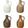 imageCreative CoOp Bohemian Charm Stoneware Vase with Handle Multicolor Set of 4Bottle