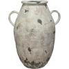 imageCreative CoOp Heavily Distressed Metal Urn with Handles White1534L x 13W x 21H