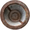 imageCreative CoOp 16 Inches Round Metal Footed Planter Holds 10 Inches Pot Distressed Zinc Finish