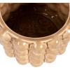 imageCreative CoOp 6 Inches Round Stoneware Raised Dots Holds 4 Inches Pot Tan Planter