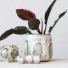 imageCreative CoOp Organically Shaped Stoneware Multicolor Planter Multi