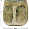 imageCreative CoOp Organically Shaped Stoneware Multicolor Planter Multi